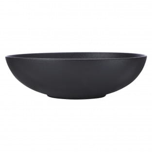 CAVIAR BLACK Schüssel 30 cm, Premium-Keramik