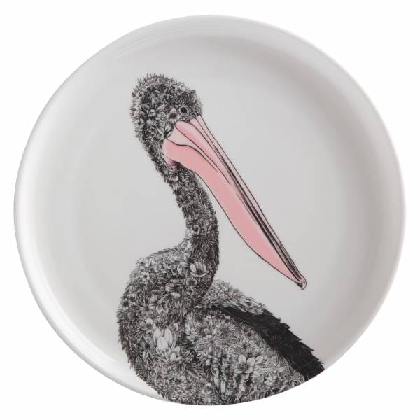 MARINI FERLAZZO Teller 20 cm, Pelican, Premium-Keramik, in Geschenkbox