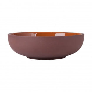 SIENNA Schale 18 x 5,5 cm Terracotta, Premium-Keramik