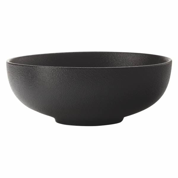 CAVIAR BLACK Schale 19 cm, Premium-Keramik