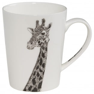 MARINI FERLAZZO Becher African Giraffe, Premium-Keramik, in Geschenkbox