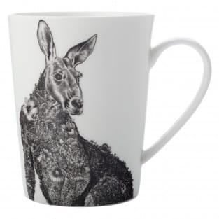MARINI FERLAZZO Becher Kangaroo, Premium-Keramik, in Geschenkbox
