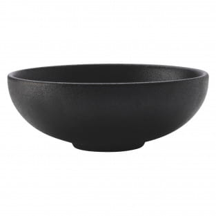 CAVIAR BLACK Schale 11 x 4 cm, Premium-Keramik