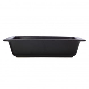 CAVIAR BLACK Auflaufform 35,5 x 22 cm, Premium-Keramik
