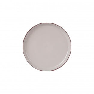 SIENNA Teller tief, 26 x 2,5 cm, Beige, Premium-Keramik