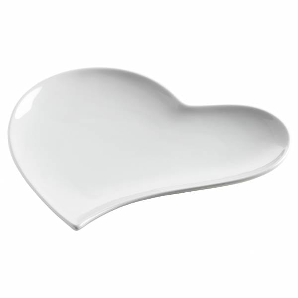 HEART Platte 21 cm, Porzellan