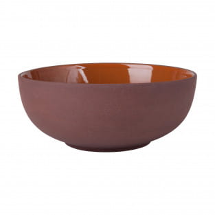 SIENNA Schale 15 x 5,5 cm, Terracotta, Premium-Keramik