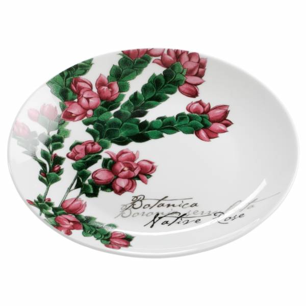 BOTANIC Teller Floral Rose, 15 cm, Bone China Porzellan, in Geschenkbox