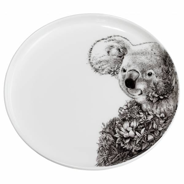 MARINI FERLAZZO Teller 20cm, Koala, Premium-Keramik, in Geschenkbox