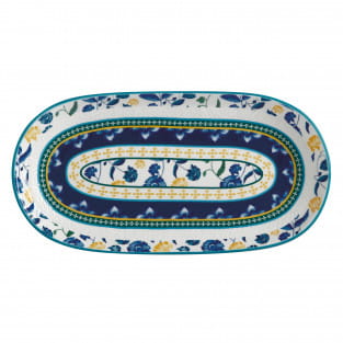 RHAPSODY Platte Blau, 33 x 17 cm, Keramik, in Geschenkbox