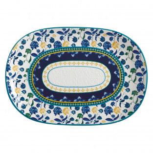 RHAPSODY Platte  Blau, 40 x 28 cm, Keramik, in Geschenkbox