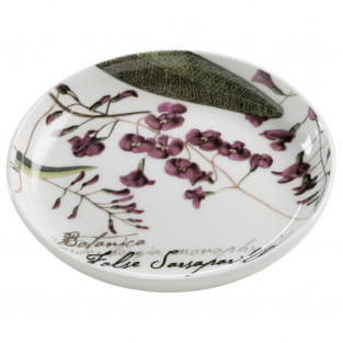 BOTANIC Untersetzer Floral Sarsaparille, 10 cm, Bone China Porzellan, in Geschenkbox