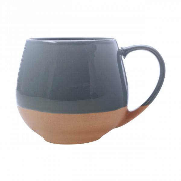 ECLIPSE Becher 450 ml, Grau, Premium-Keramik